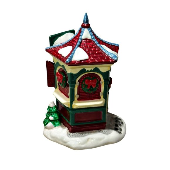 DEPT 56 Christmas The Original Snow Village "Tour The Village" Tourist Center - Picture 5 of 11